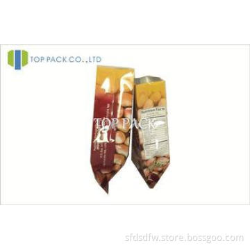 Plastic Side Gusseted Bags For Nuts Packaging , Moisture Pr